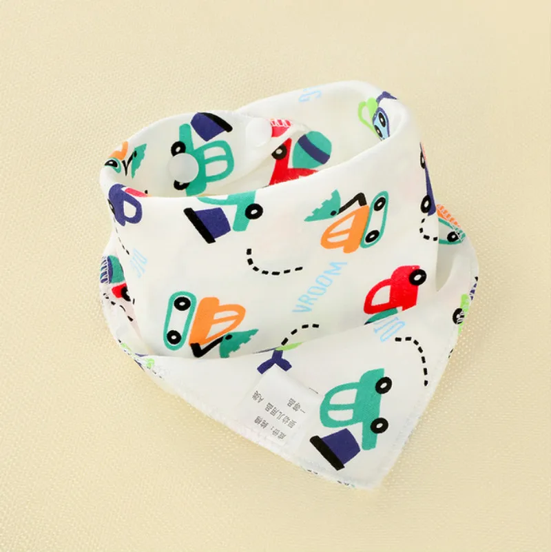 1Pcs Infant Kids Baby Unisex Feeding Saliva Towel Dribble Triangle Bandana Bibs | Детская одежда и обувь