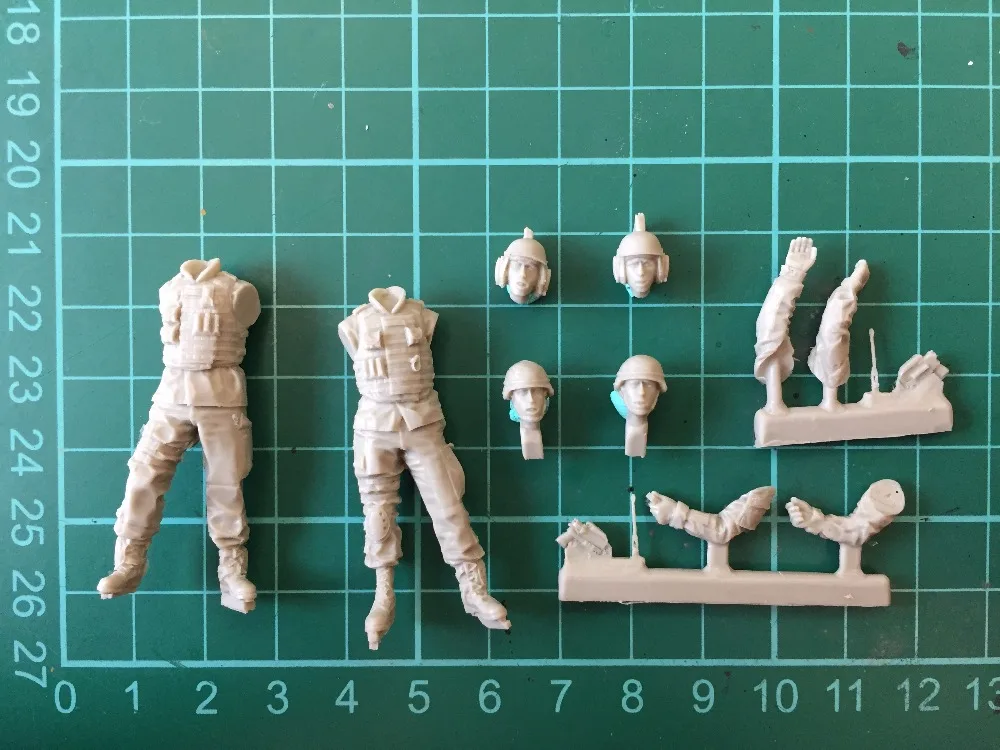 Масштаб 1/35 Неокрашенная фигурка из смолы современные американские танковые