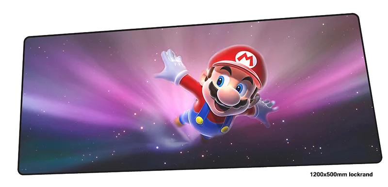 Mario mouse pad gamer Beautiful 120x50cm notbook mat gaming mousepad large Birthday present PC desk padmouse | Компьютеры и офис