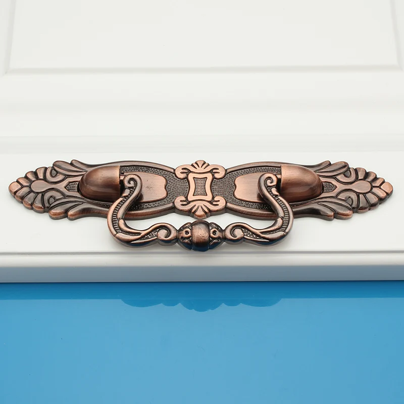 Античный сад шкаф ящик ручка дверная двери шкафы небольшой Европейской