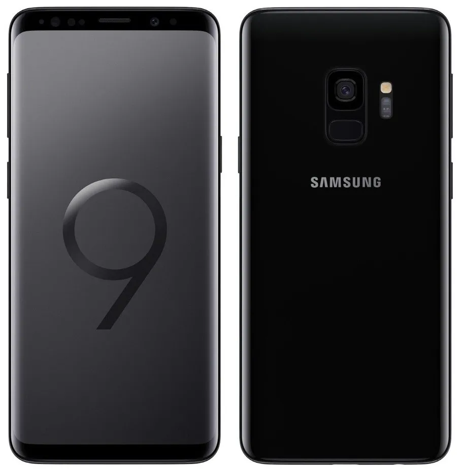 Черный Samsung Galaxy S9 G960U G960F разблокированный LTE Android мобильный телефон Восьмиядерный 5," 12 МП 4 Гб ОЗУ 64 Гб ПЗУ мобильный Snapdragon 845 - Цвет: Черный