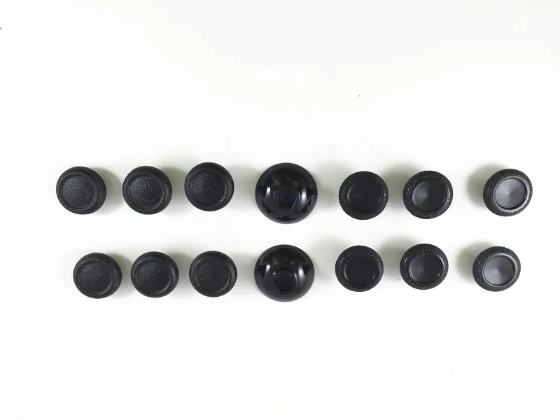 14 в 1 улучшенные черные аналоговые стики колпачки для джойстика с большими