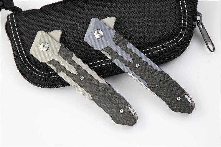 MIKER Kranos Camping knives Hunting Flipper folding knife S35VN blade tactical Titanium Handle Outdoor Survival EDC tools | Инструменты
