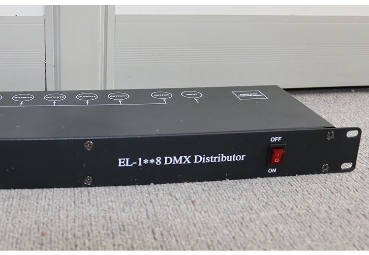 Сценический усилитель сигнала освещения DMX 512 распределительный разветвитель