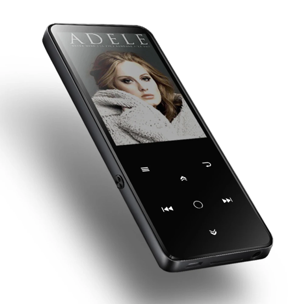 HiFi Качество Звука Bluetooth 4,0 MP3 плеер 16 Гб металл 2,4 дюймов Большой HD экран Поддержка динамик, fm-радио музыка, рекордер, SD карта