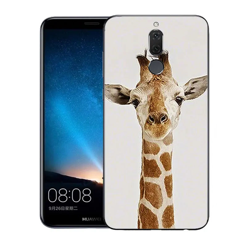 Мягкий силиконовый чехол для Huawei Mate 10 Lite / Nova 2i/maimangoill с принтом lite|Бамперы| |