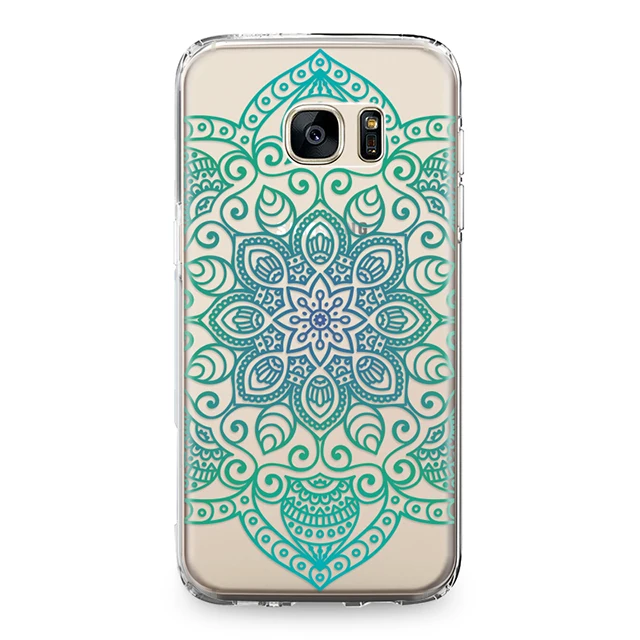 1478 Чехол-накладка из ТПУ с цветными цветами и мандалой для samsung Galaxy J3, J5, J7, A3, A5, A8,,,, силиконовый чехол, Fundas Coque - Цвет: 1478