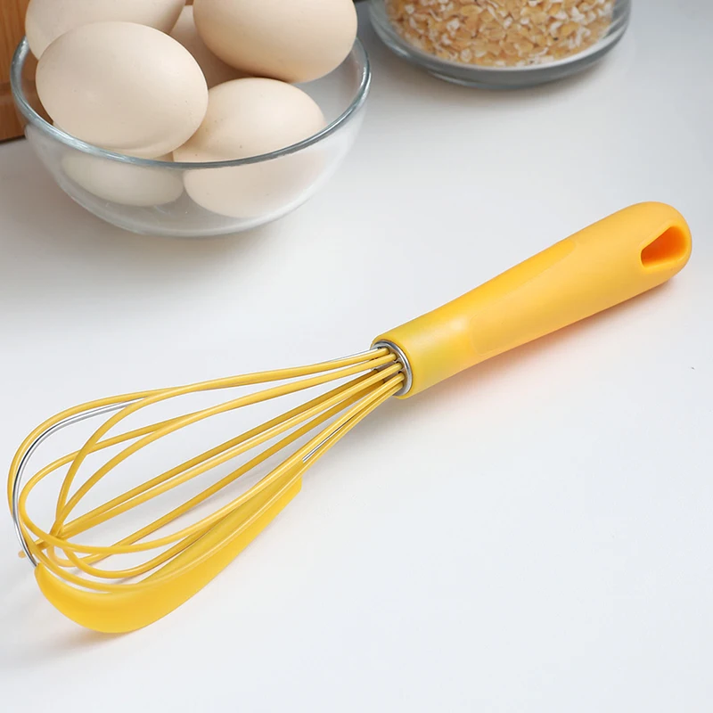 Горячая Ручная ручка венчик из нержавеющей стали Яйцо Блендер кофе вспениватель