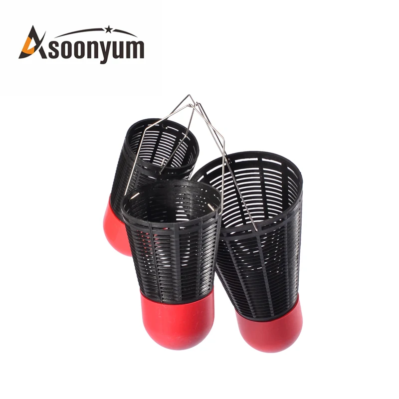 ASOONYUM Пластиковые Живец ямки для Краба Столовая Приманкой Покрыты/Ловушки