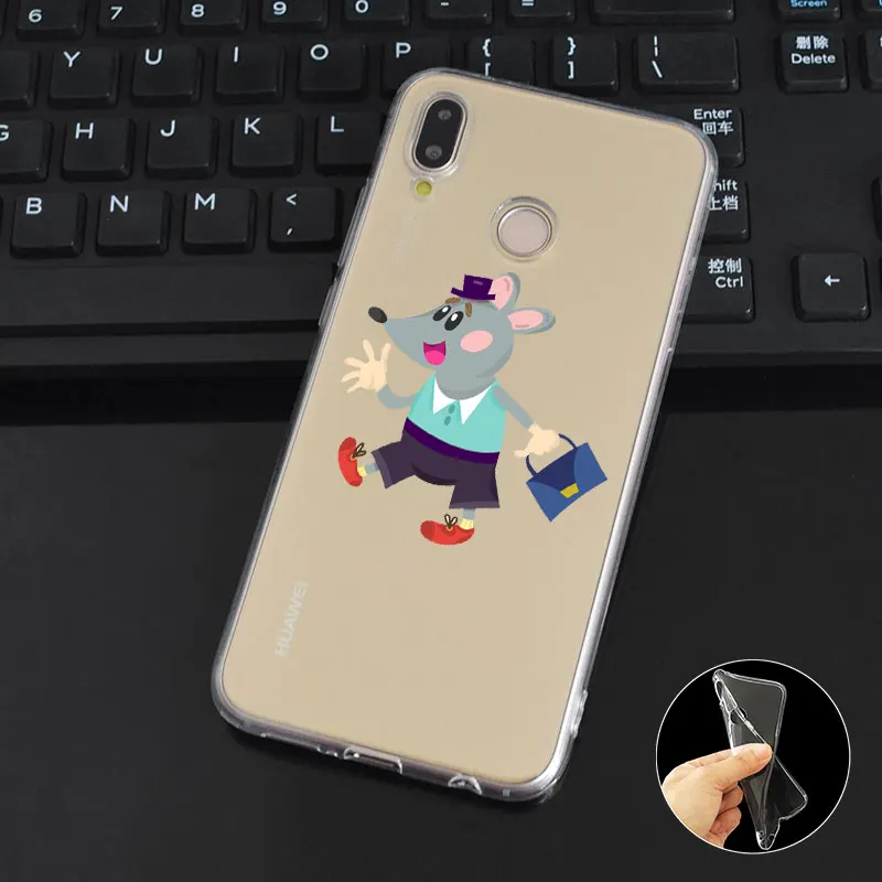 DREAMFOX K317 маленьких Мышь Мягкие TPU силиконовый чехол для huawei Honor 6A 6C 7X9 10 P20 Lite pro P Smart |