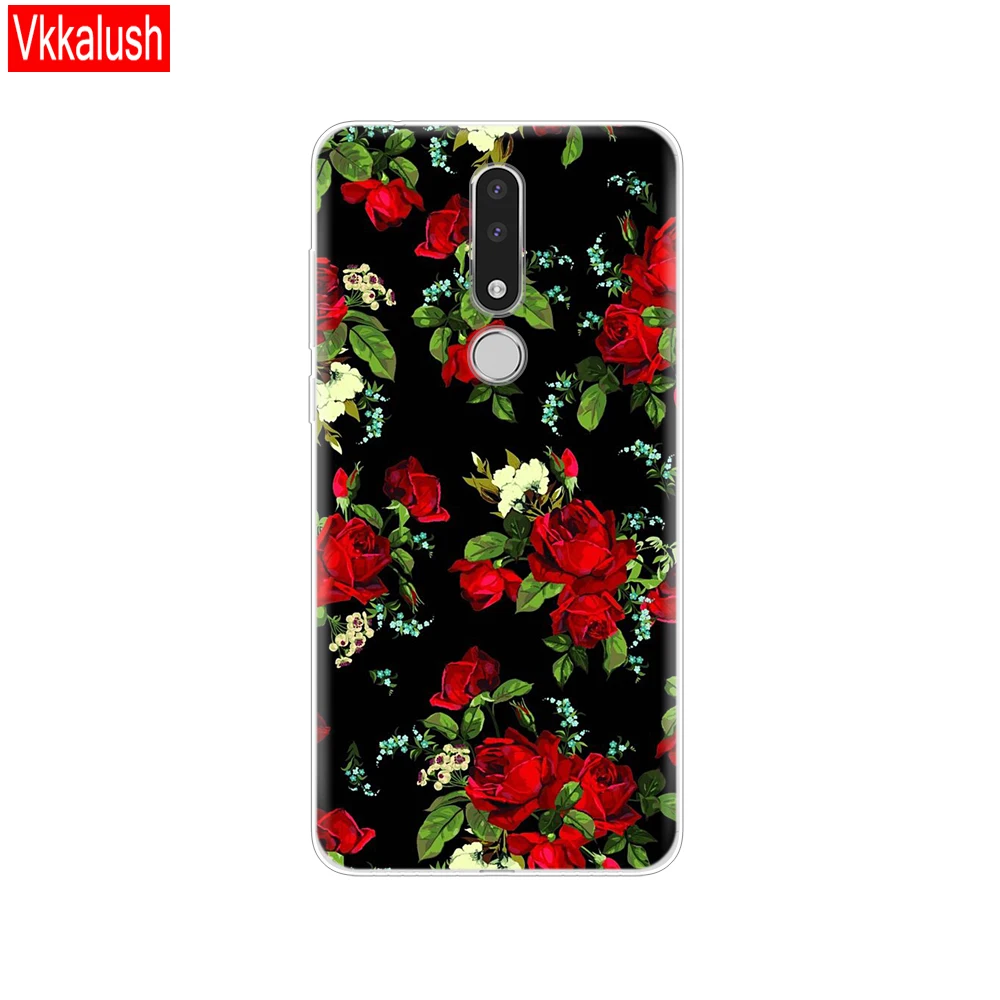 80073 Чехол для Nokia 1 2 2,1 3 3,1 5 5,1 Plus Мягкий ТПУ силиконовый задний чехол противоударный чехол Бампер корпус - Цвет: 80073