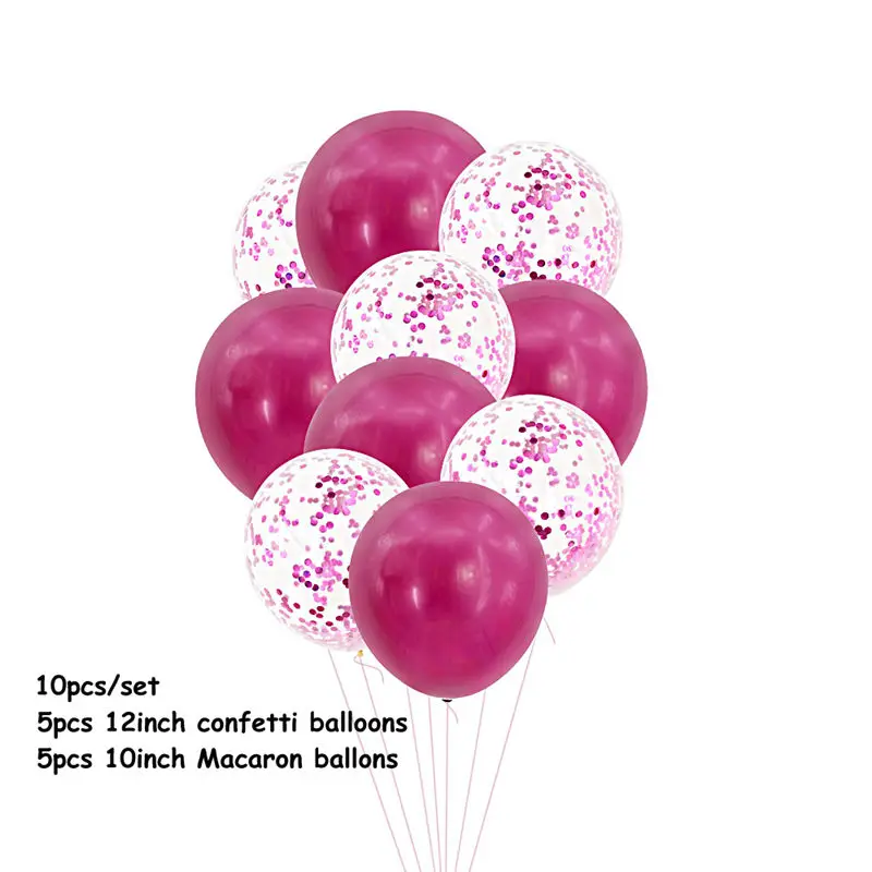 DoreenBeads 10 шт 10/12 дюймов латексные воздушные шары для свадебной вечеринки набор