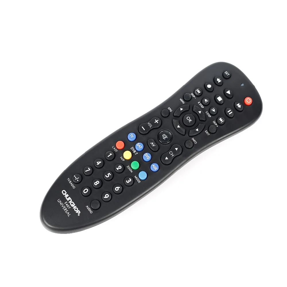 Универсальный пульт дистанционного управления для chunghop tv sat dvd dvr palyer Операционная 4 устройства E407 контроллер