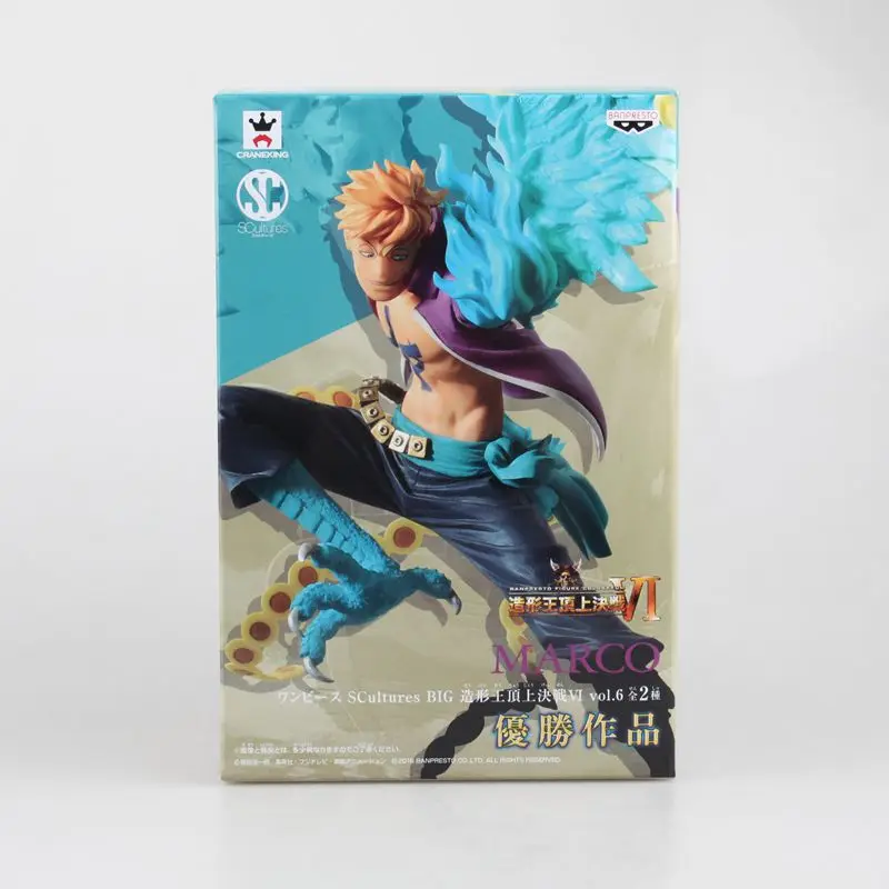 J топленое масло аниме Одна деталь SC Scultures большой 6 Vol.6 Марко Феникс ПВХ Рисунок