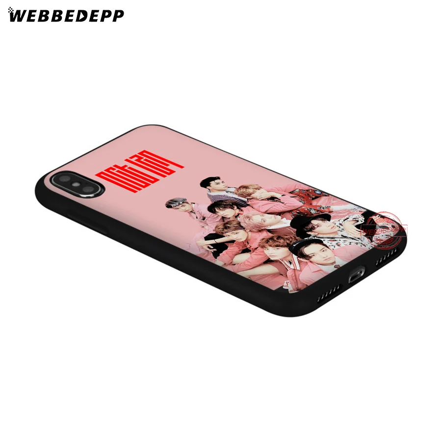 WEBBEDEPP NCT 127 Kpop Boy group Soft Silicone Case for iPhone 8 7 6S 6 Plus 11 Pro XS Max XR X 5 5S SE Back Shell | Мобильные
