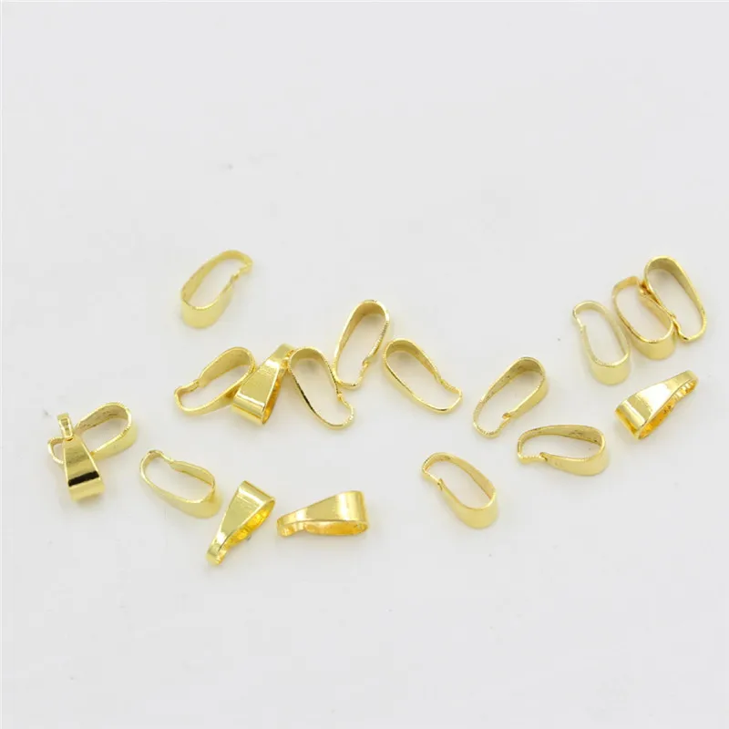 1000 шт./лот 8 мм зажимы для Подвески застежки зажим подвеска Бейл соединители