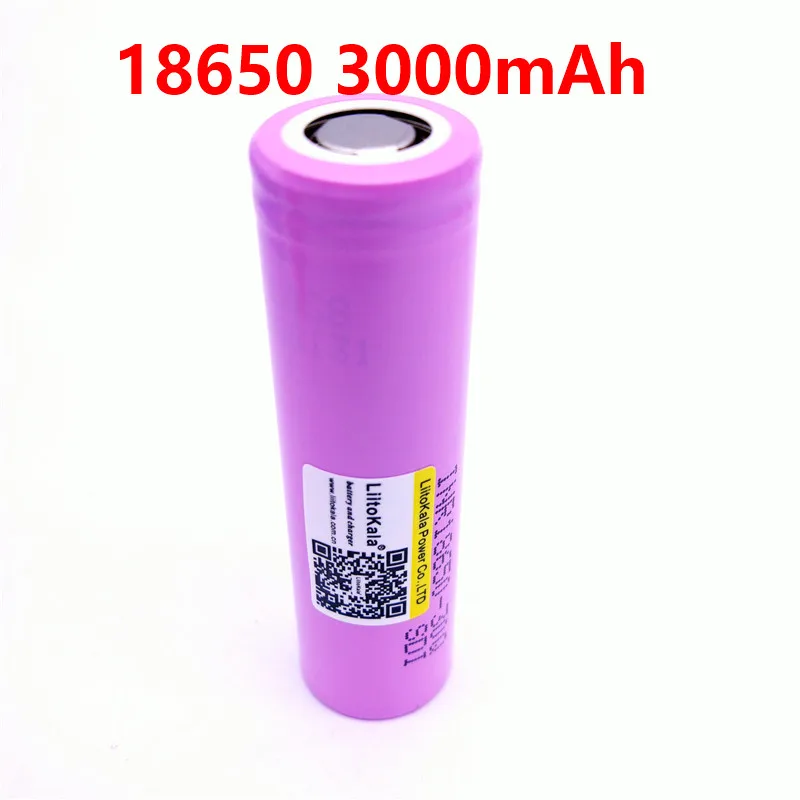 2018 LiitoKala 100% оригинальный новый для INR 18650 Аккумулятор 3 7 в 3000 мАч INR18650-30Q