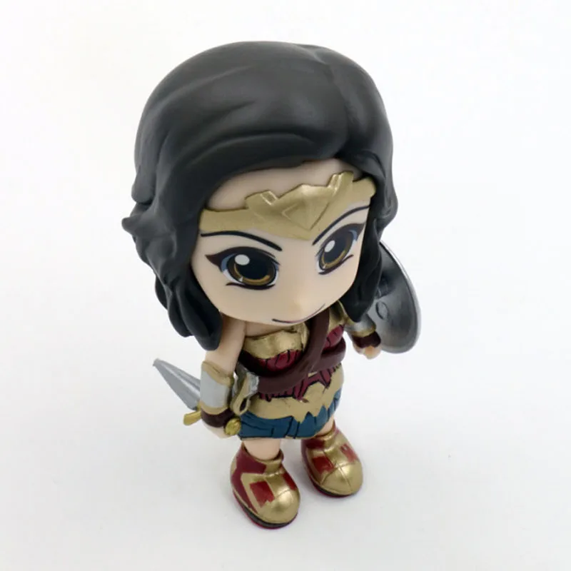 Бесплатная доставка милые 4 &quotDC Hero Wonder Woman Bobble голова качающаяся игрушка модель
