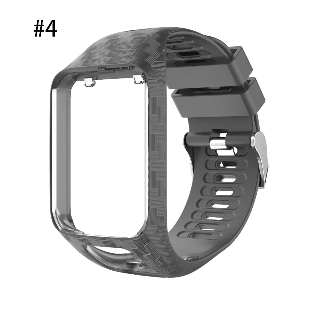 4 Tom Runner 2/3 Spark/3 Спорт gps наручный ремешок для часов недавно Цвет Tom Смарт ремешок для часов на замену силиконовый ремешок - Цвет: 4