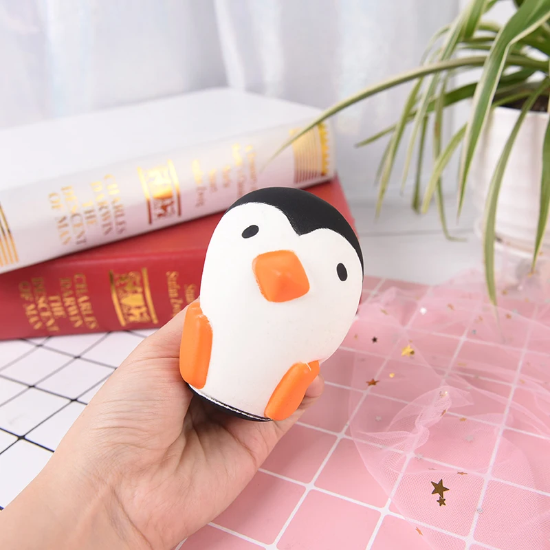 12 см антистресс уход за лицом массаж рук Kawaii животные Пингвин аутизм настроение
