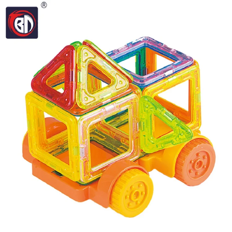 Bd 22 шт. мини магнитный building block набор модели и строительство игрушки пластиковые