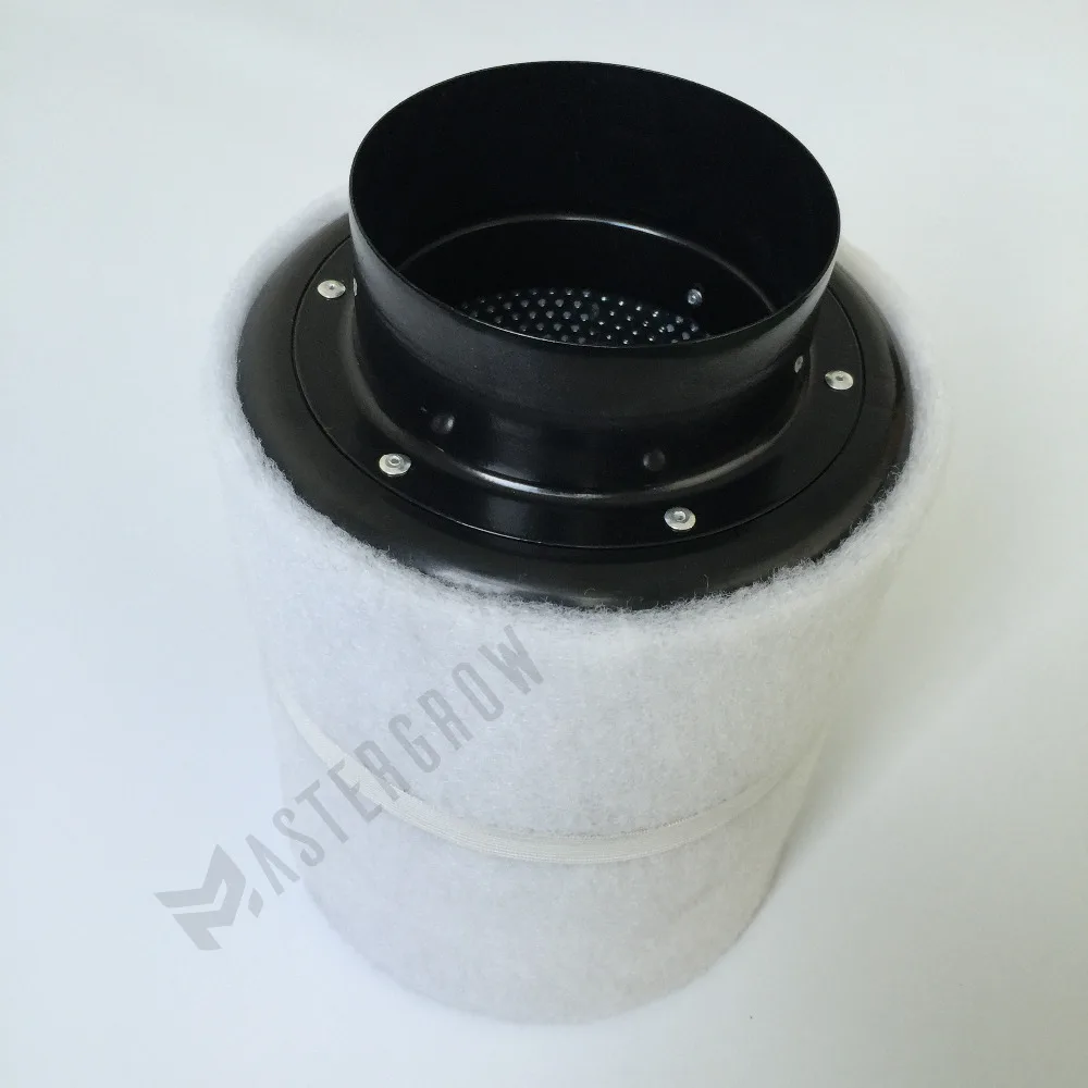 MasterGrow 4/5/6/8/10 Inch HIGH EFFICIENT Activated Carbon Air Filter Set For Indoor Hydroponics Greenhouses Grow Tent Light