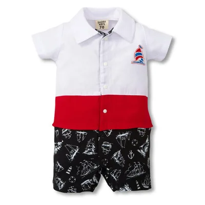 Baby Boys Rompers 2020 Summer Short Sleeve Toddler Outfits Cotton Kids Gentleman Suit Newborn Infant Jumpsuits Boy Clothes |