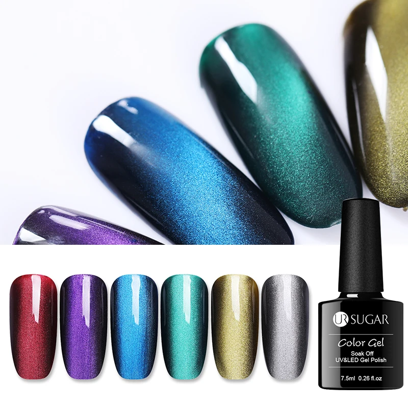 Магнитный Гель лак для ногтей 7 5 мл|soak off|magnetic gelvarnish gel |