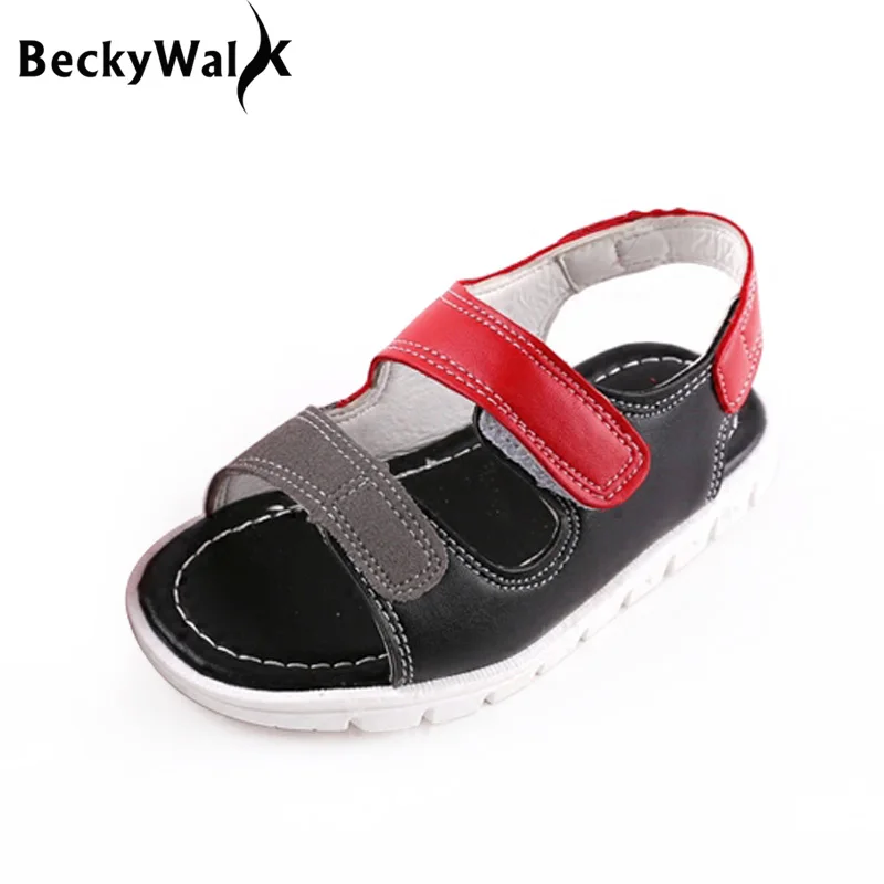 Сандалии Детские с открытым носком мягкая подошва пляжная обувь для начинающих