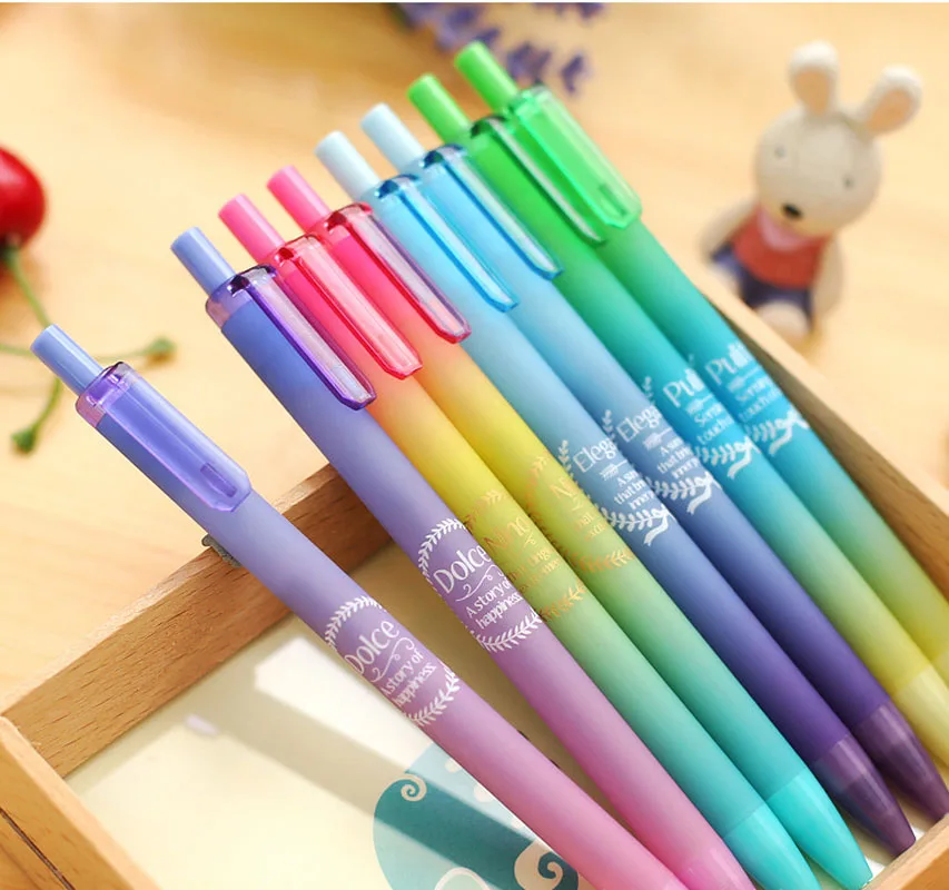 4 шт. Корейская креативная гелевая чернильная ручка серии dolce&dream Color Sky Star Galaxy