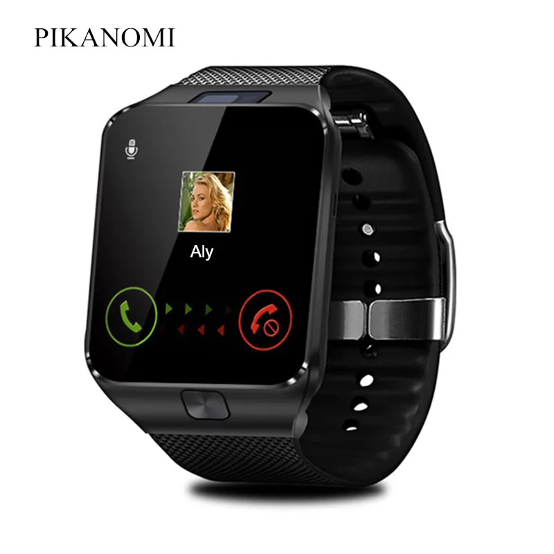 Новинка модные умные часы DZ09 Bluetooth с Sim картой TF Solt шагомер наручные для Android IOS