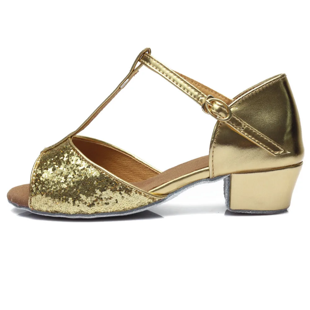 Женские туфли на низком каблуке высококачественные для бальных Танго сальсы и