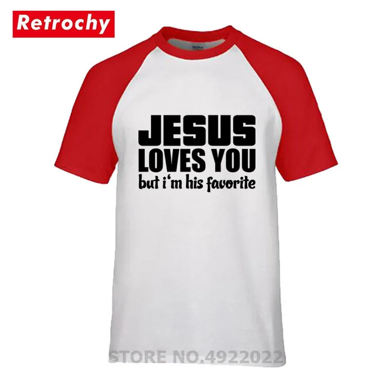 Jesus Loves You Tshirt Summer Cute T Shirt Men Women Tops Fashion Black White Cotton T-shirts Valentines Day Gift Boyfriend Tees | Мужская