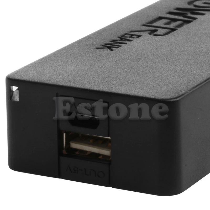 1 шт. 5600 мАч 5 в USB внешний аккумулятор чехол 18650 зарядное устройство DIY для сотового