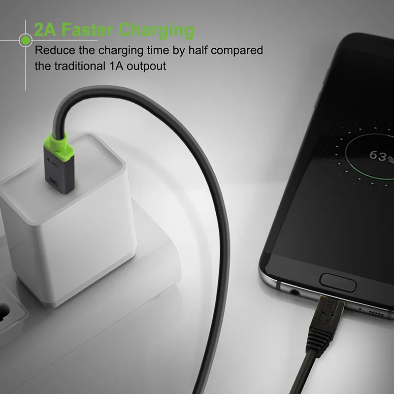 Кабель Cabletime с USB Type C на USB2.0 Micro Cable M/M для камеры 3 1 B дата быстрая зарядка нового Apple