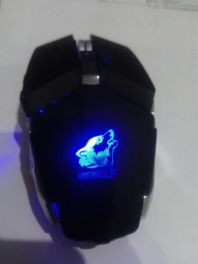 Мышь Raton 2,4 GHz, беспроводная, светодиодный, бесшумная, перезаряжаемая, USB, игровая компьютерная мышь для ноутбука, sem fio inalambrico, 18Nov26