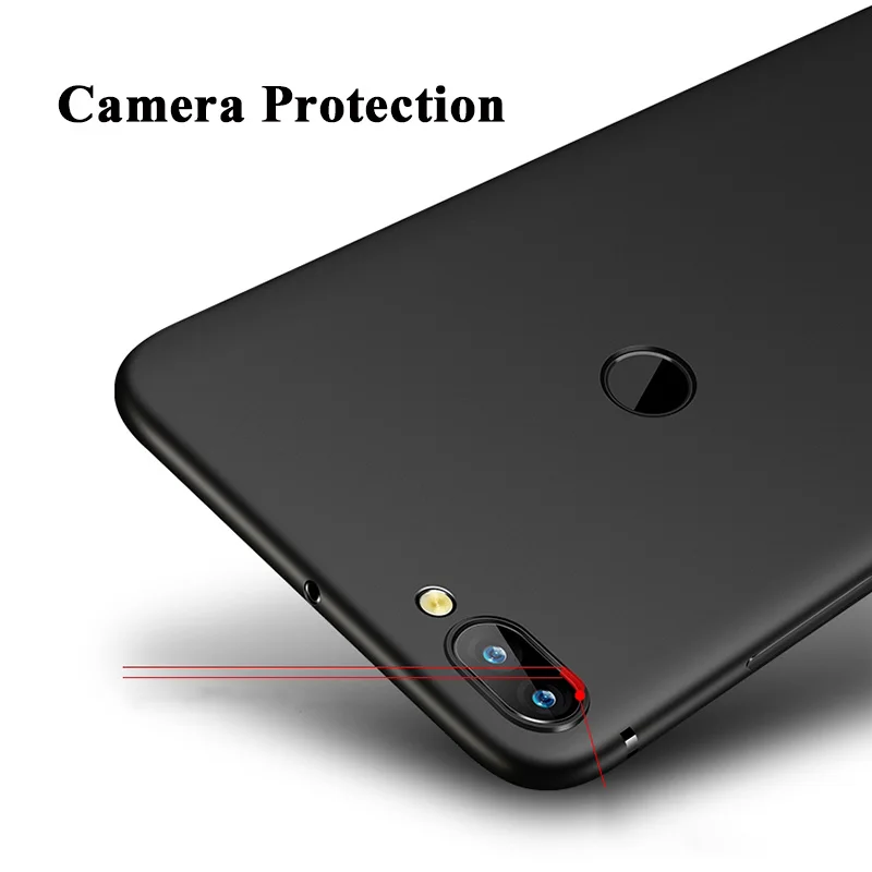 MAKAVO For Xiaomi Mi 8 Lite Case 360 Protection Slim Matte Soft Cover Phone Cases Pro 8X Mi8Lite |