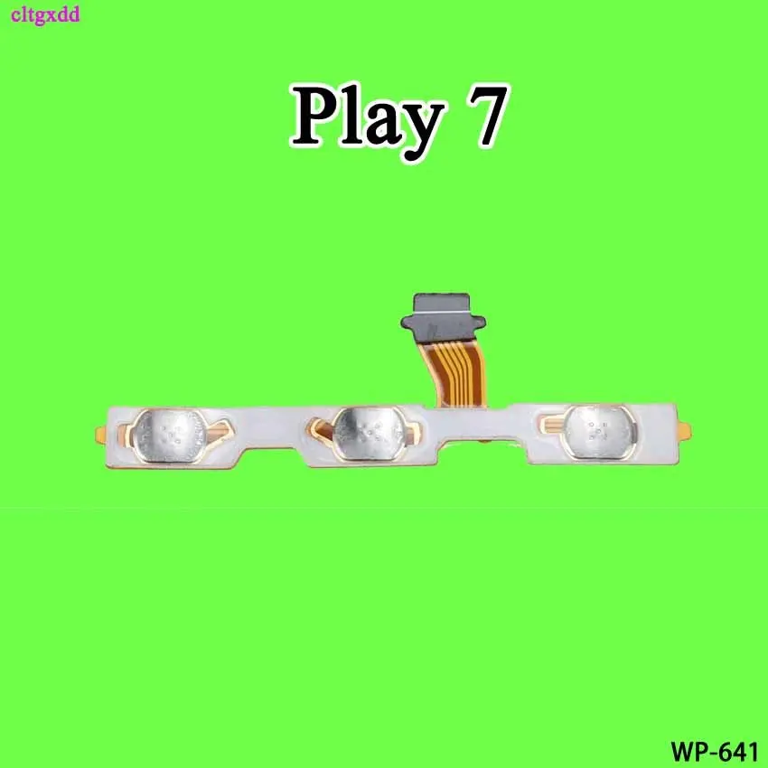 for Play 7 Cltgxdd для huawei Honor Play 5A 6 7 Play 5C 5X 6A 6X 7A 7C 7X кнопки включения/выключения питания и громкости гибкий кабель - Color: for Play 7