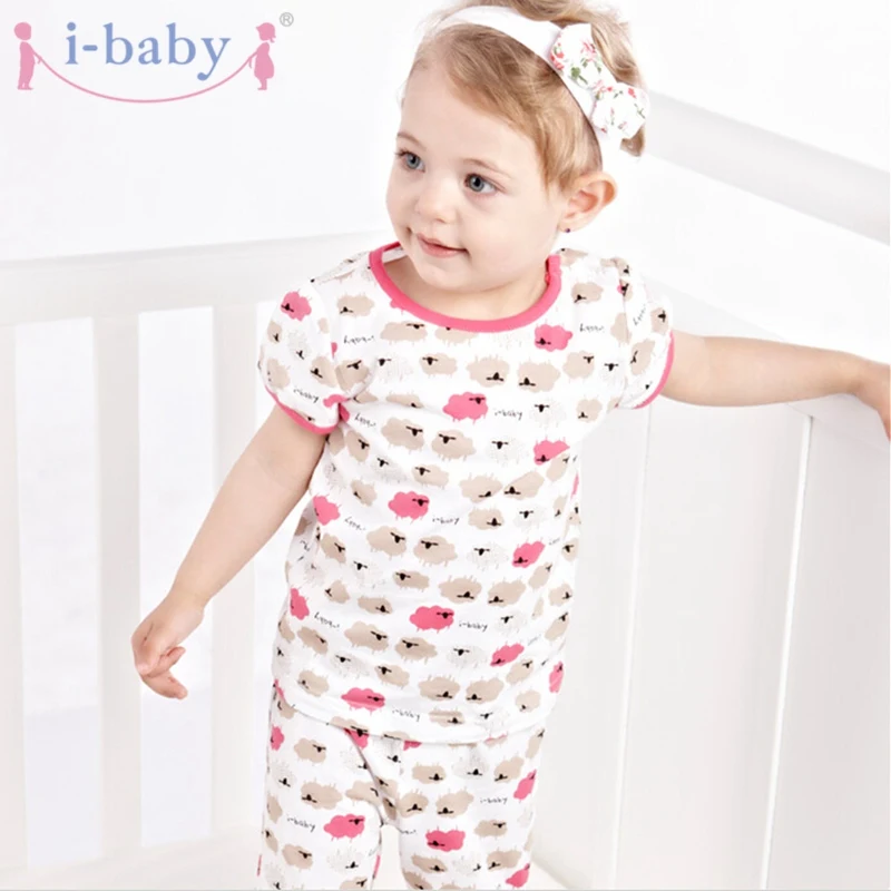 Детская одежда i-baby Детские футболки для новорожденных 100% хлопок детская с