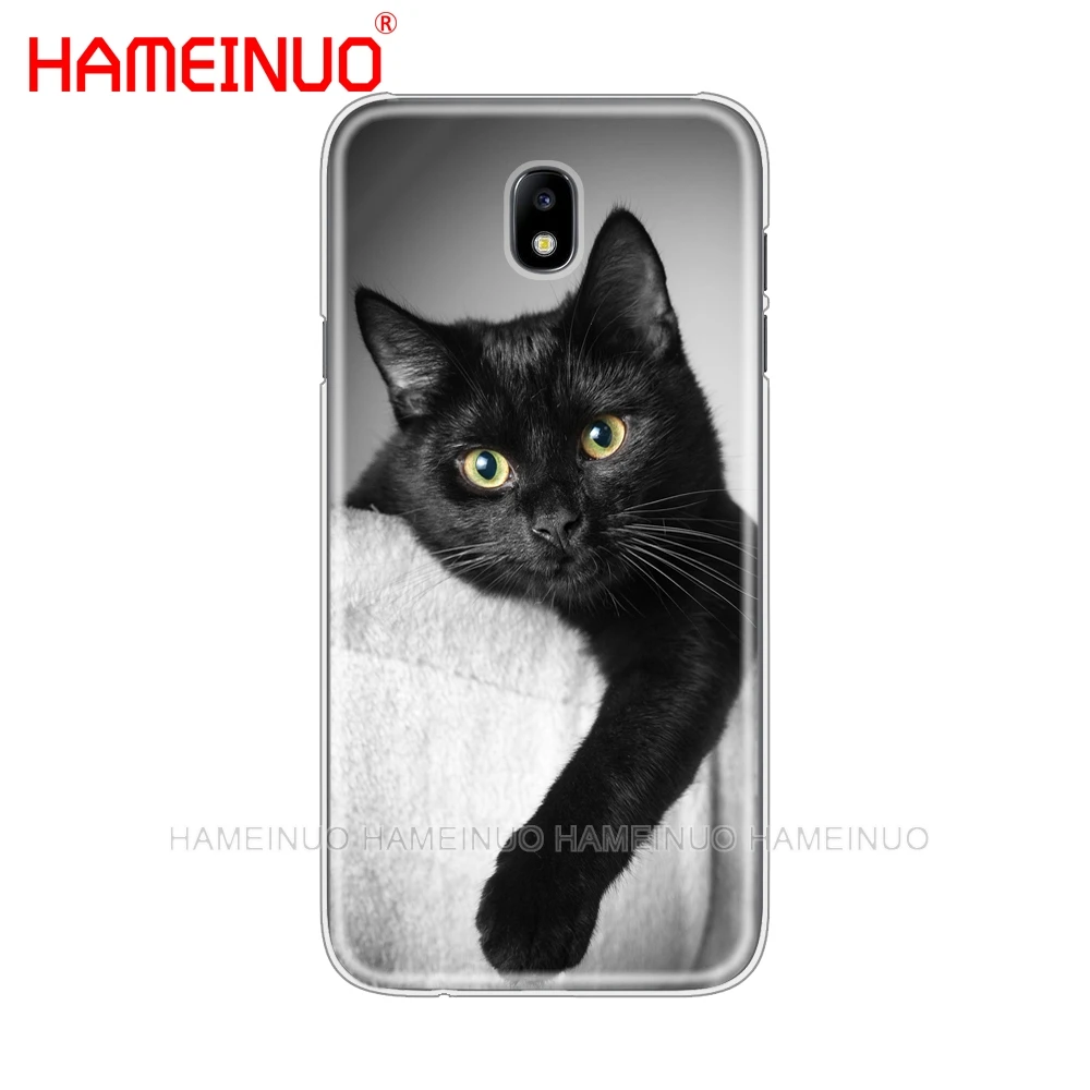 HAMEINUO черная кошка, глаз на крышка чехол для телефона для Samsung Galaxy J3, J5, J7 года J527 J727 J327 J330 J530 J730 PRO - Цвет: 43035