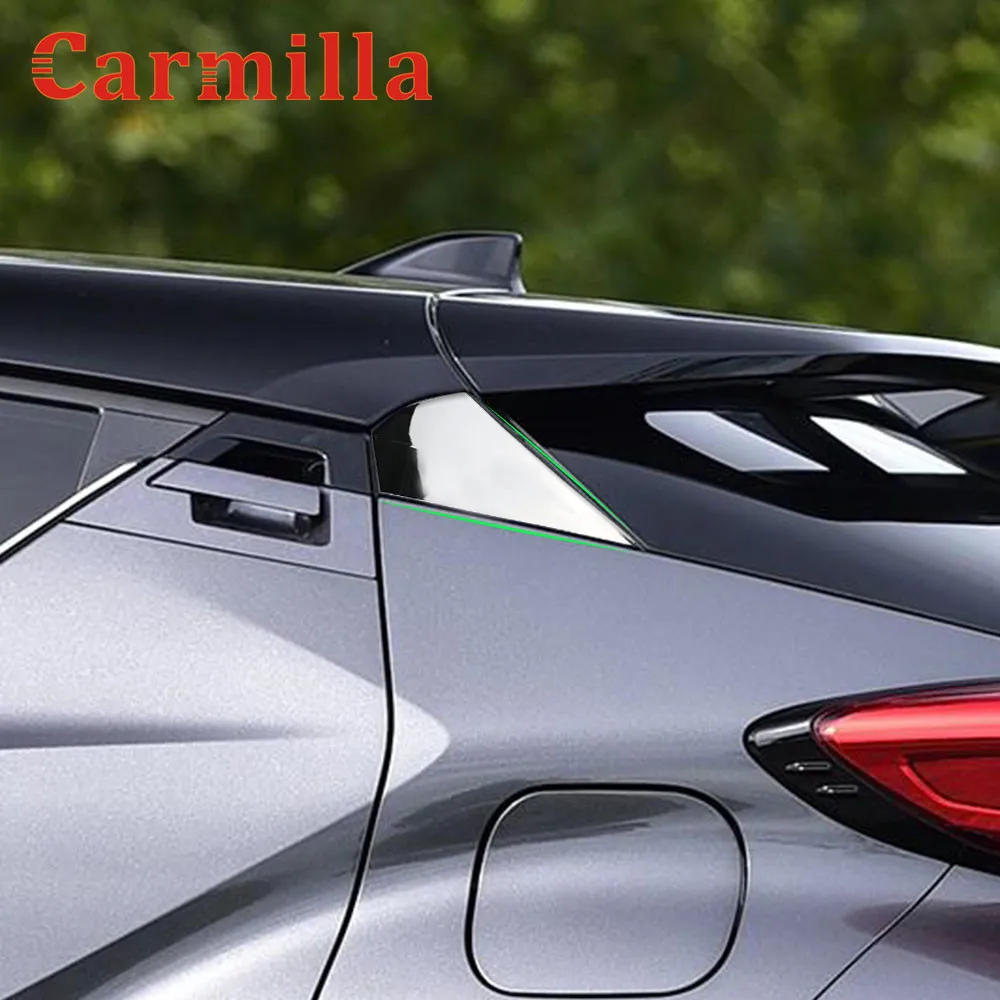 Хромированные задние Спойлеры Carmilla из АБС пластика обшивка крыльев заднее