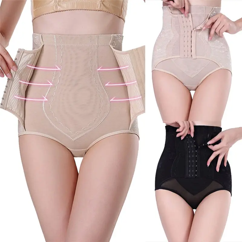 

M-XXL Women Slimming Control Panties Waist Butt Lifter High Waist Trainer Body Shaper Tummy Girdle Underwear Control Briefs