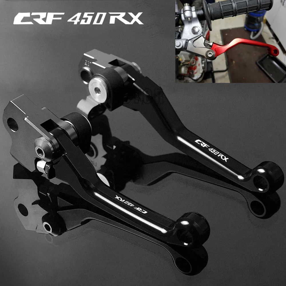 Для Honda CRF450RX 2017 2019 2018 CRF450 CRF 450 RX CNC алюминиевый Мотоцикл Dirt Pit Bike Motocross Pivot тормозные