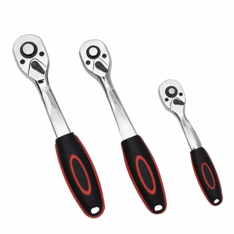 Ключ Гаечный с храповым механизмом 1/4 дюйма 3/8 72 зубца 1 шт.|Гаечный ключ| |