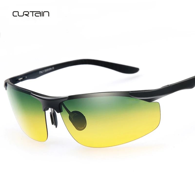 Модные поляризованные солнцезащитные очки с защитой от УФ лучей мужские