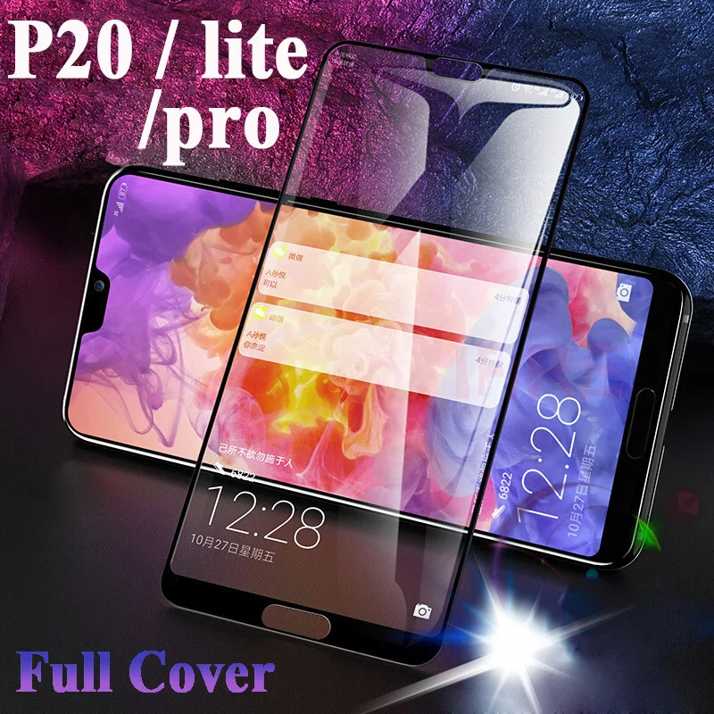 Защитное стекло для huawei p 20 lite pro Glas p20 p20lite light p20pro Huavei Huawey 20pro Verre Tremp Case 9 h | Мобильные