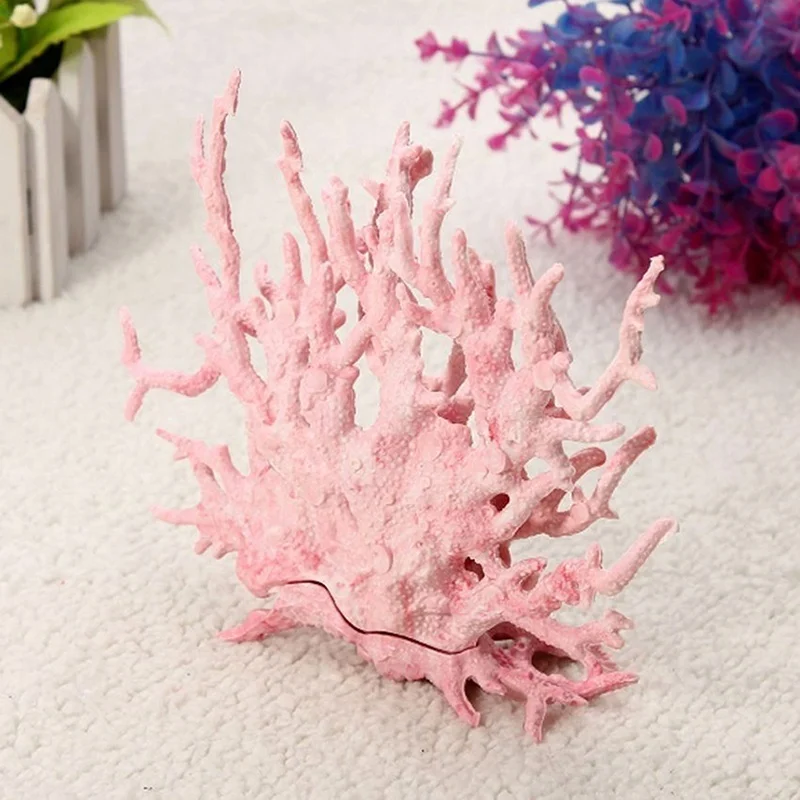 Coralline искусственные украшения для аквариума искусственные пластмассовые растения украшения из кораллов аквариумный пейзаж аквариум