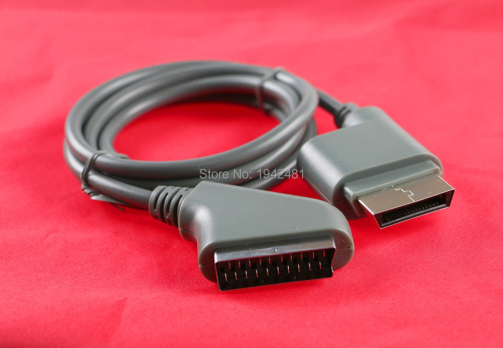 OCGAME 30 шт./лот Высокое качество Горячая 1 8 м RGB Scart видео HD кабель ТВ АВ для XBOX 360
