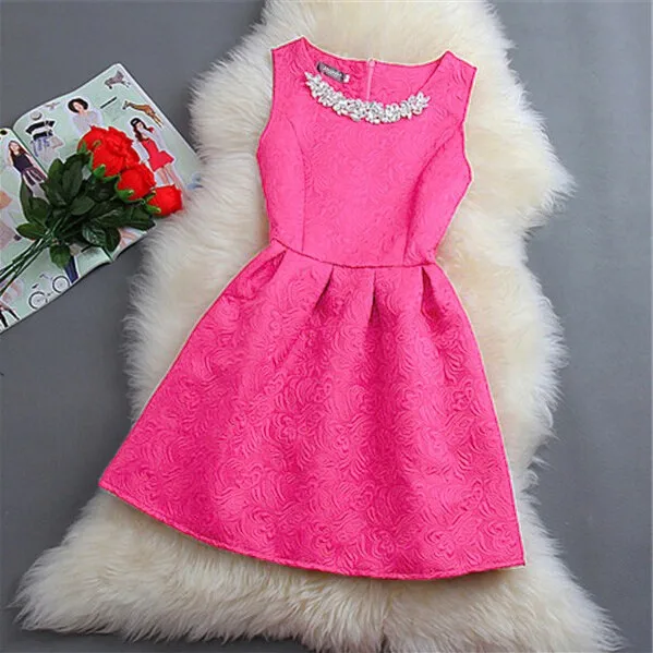 2020 Модная брендовая одежда с круглым вырезом цветочным принтом без рукавов