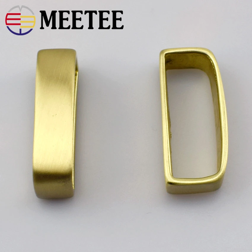 2 шт. Meetee 30 мм 35 40 пряжка для ремня из чистой меди латунная аксессуары сделай сам